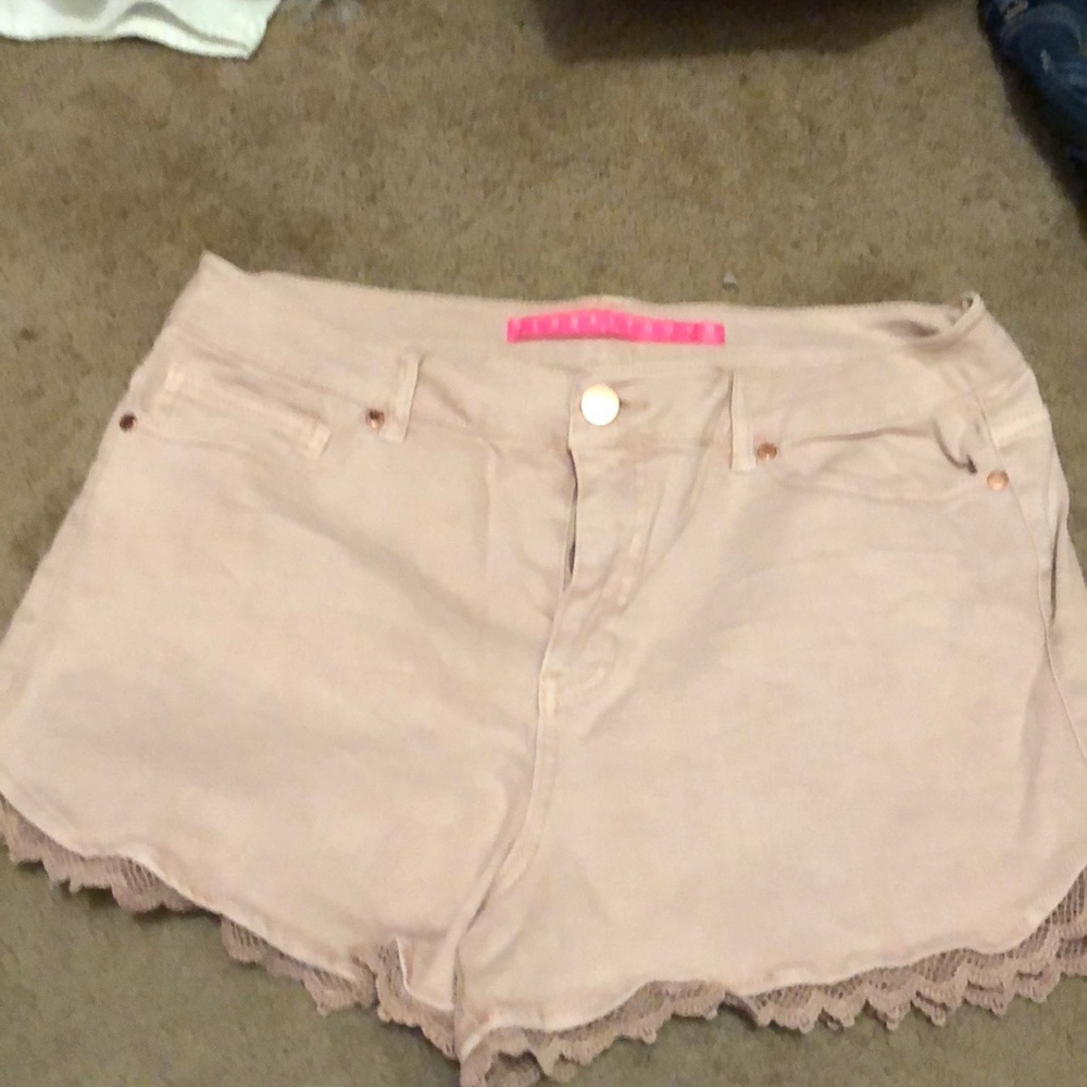 Each colored high rise shorts